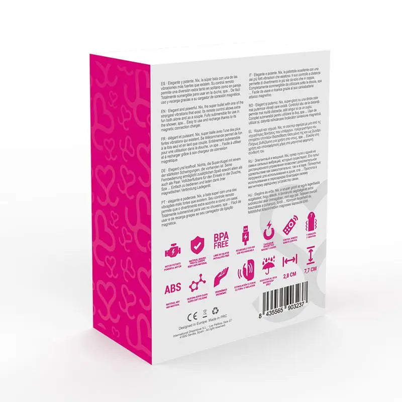 Moressa Nix Vibrator Fernsteuerung Rosa