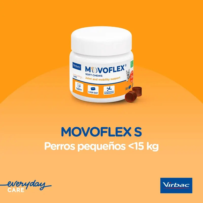 Movoflex Chondroprotector Kleine Hunde bis zu 15 kg, 30 Tabletten