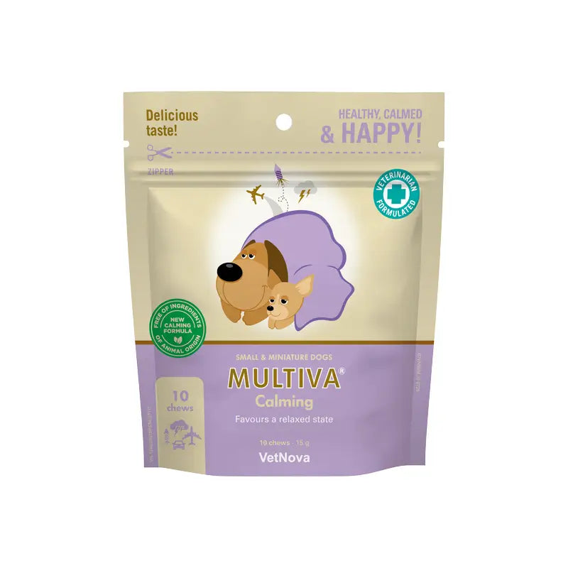 Multiva Calming für kleine und Zwerghunde, 10 Kausnacks