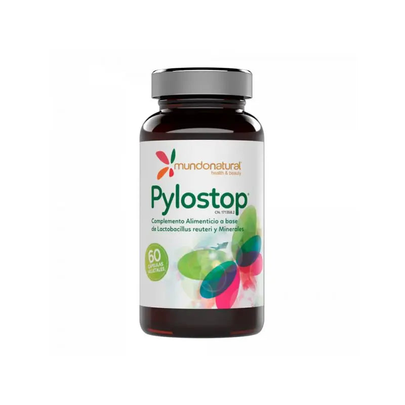 Mundo Natu Pylostop , 60 cápsulas