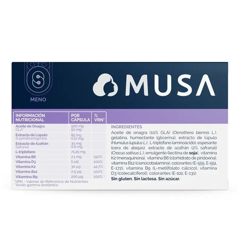 Musa Duplo Menopause Nahrungsergänzungsmittel, 2 x 30 Kapseln