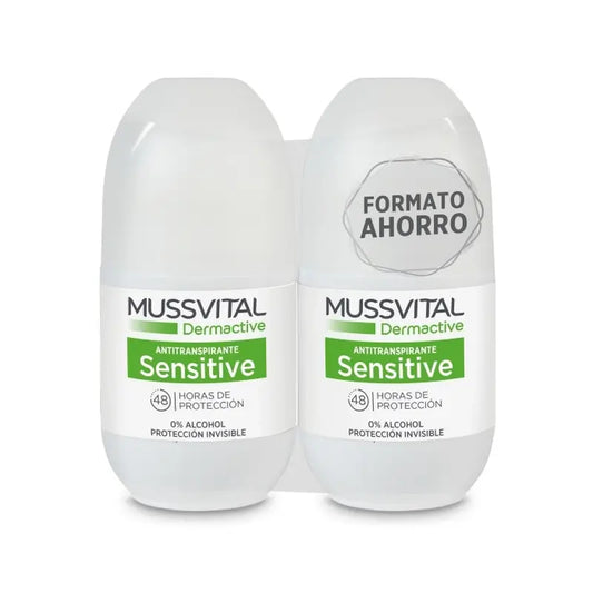 Mussvital Derma Deo Sensitiv , 2x75 ml