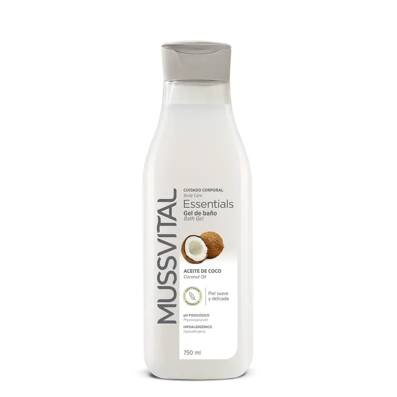 Mussvital Essentials Kokosnussöl-Badegel , 750 ml