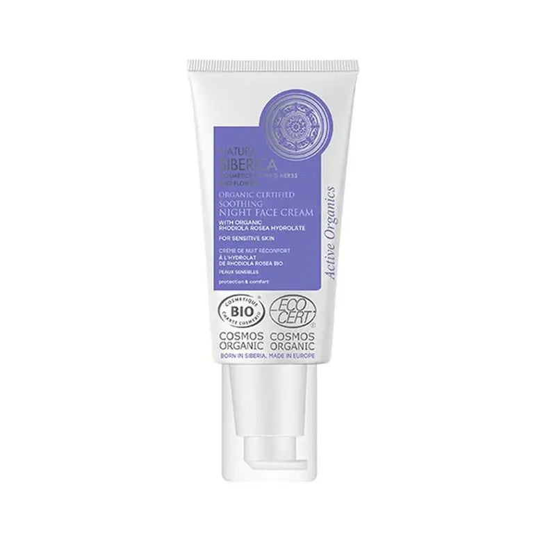 Natura Siberica Ns Facial Treatments New Soothing Night Facial Cream Sensitive Skin Na, 50 ml