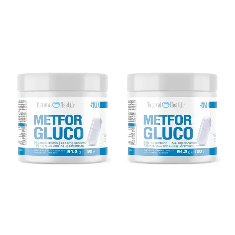 Natürliche Gesundheit Metforgluco, 2X90 Kapseln