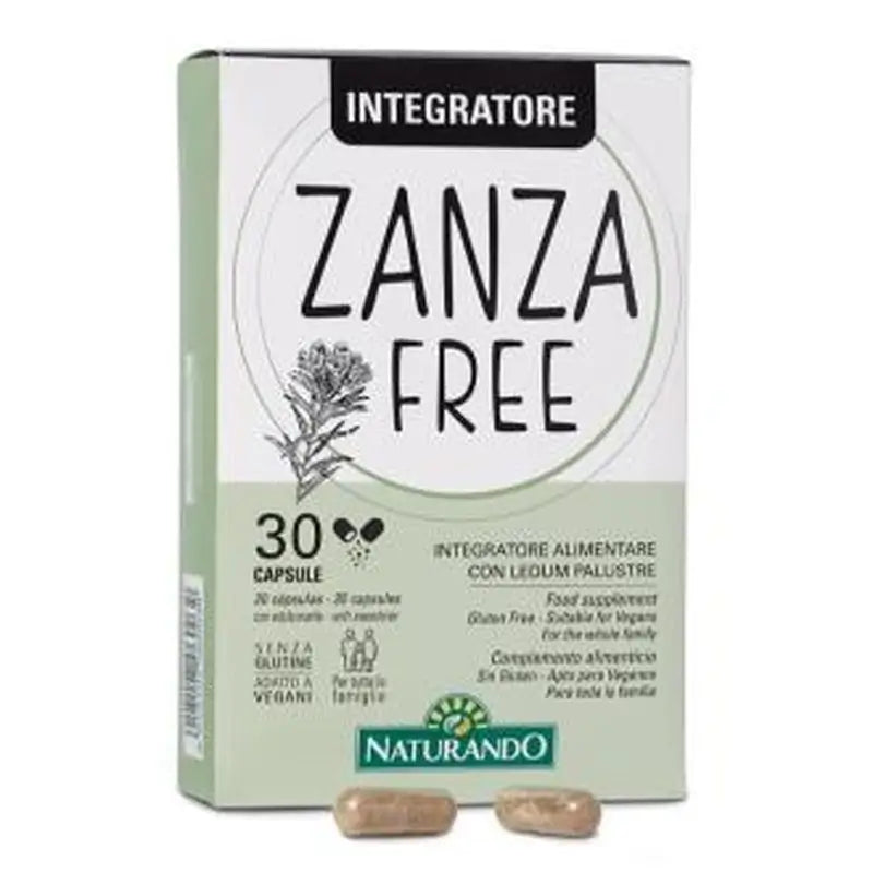 Naturando Zanza Free Mosquitos 30 Cápsulas