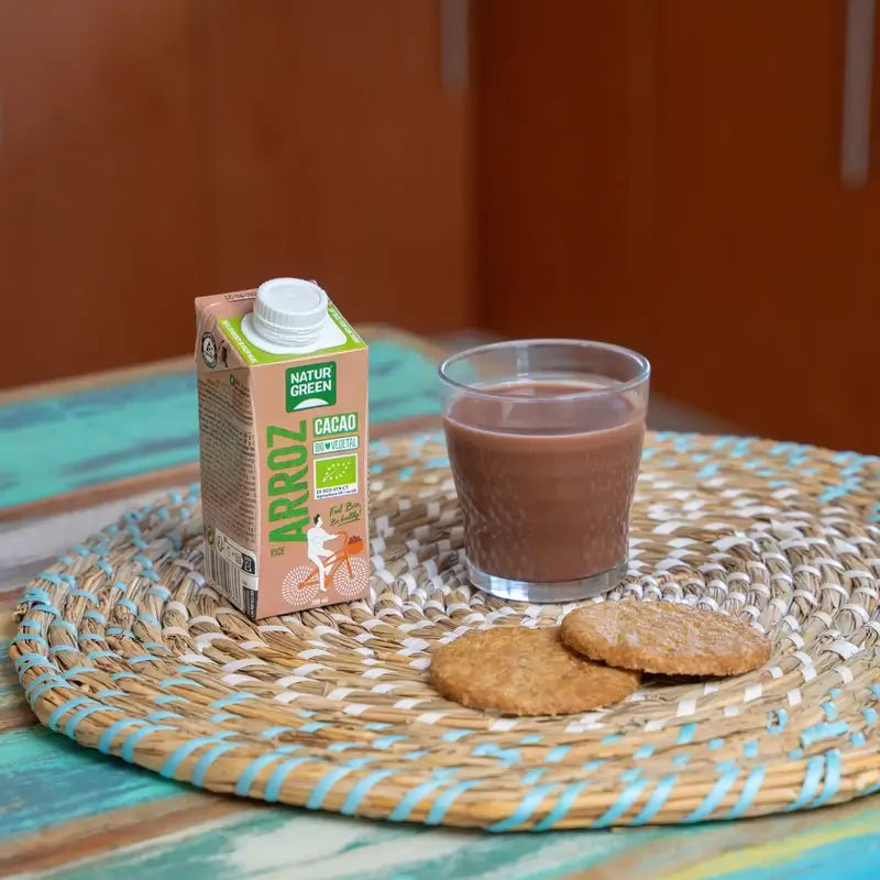 Naturgreen Reis-Gemüse-Getränk mit Choco-Calcium Mini 200M