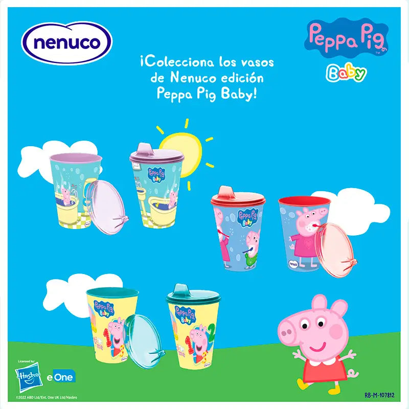 Nenuco Peppa Pig Eau de Toilette, 240 ml + Geschenkglas