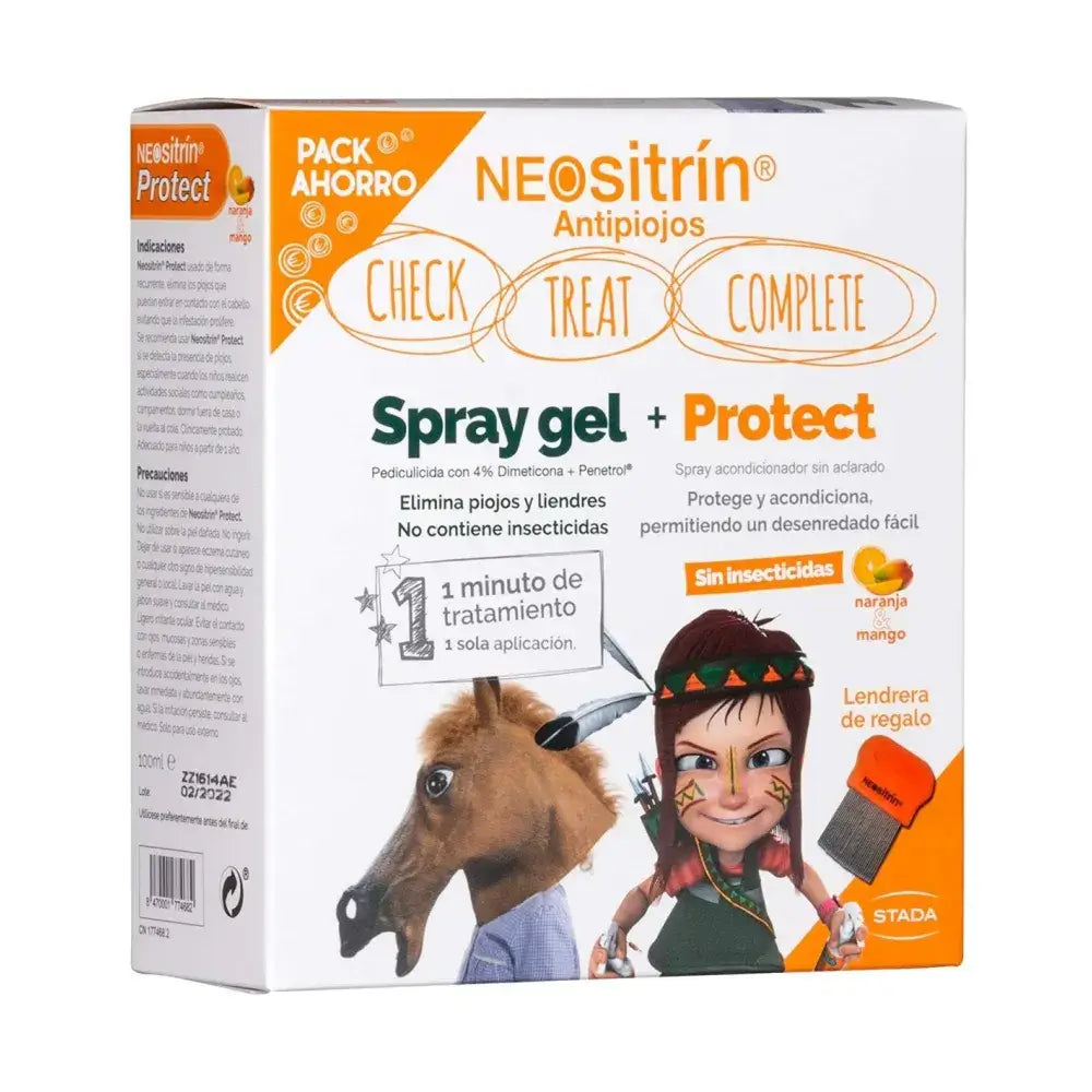 Neositrin-Schutzpaket + Sprühgel + Lendrera