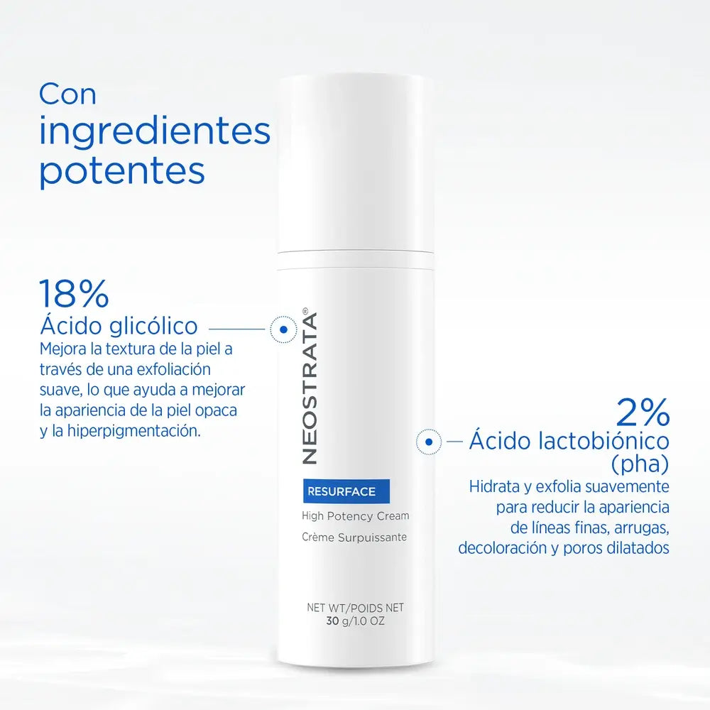 Neostrata High Potency Cream, Feuchtigkeitscreme für das Gesicht, Anti-Falten-Creme 30g