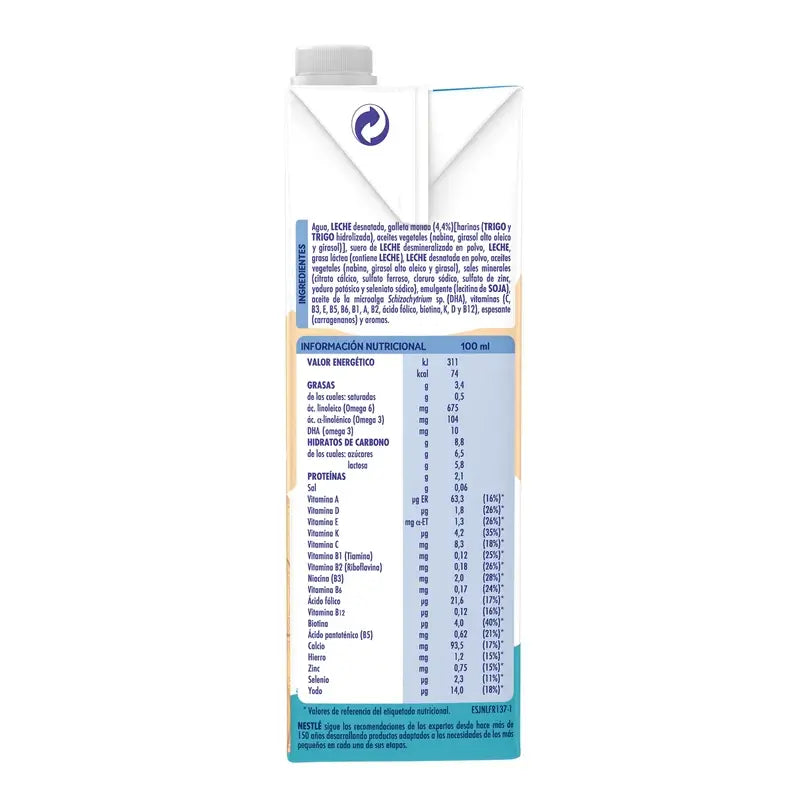 Nestlé Nativa Wachstum 3 Keks, 1L