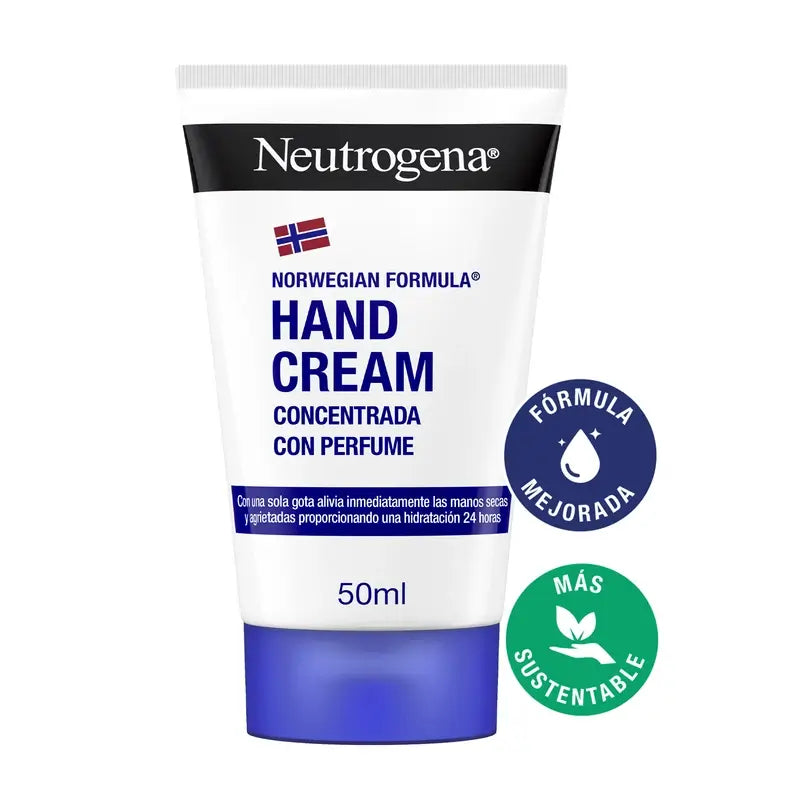 Neutrogena Konzentrierte reparierende Handcreme mit Duft, 2 X 50 ml