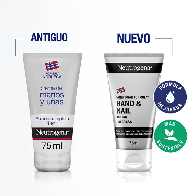 Neutrogena Hand- & Nagelcreme, Reparieren & Stärken, 75 ml