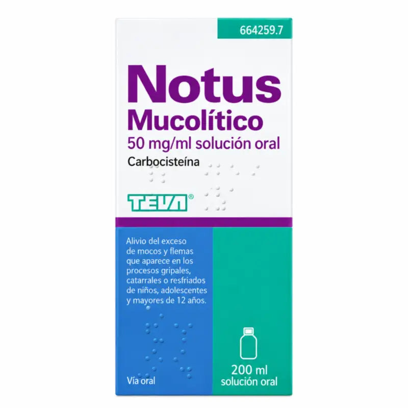 Notus Mukolytische Lösung zum Einnehmen 200 ml