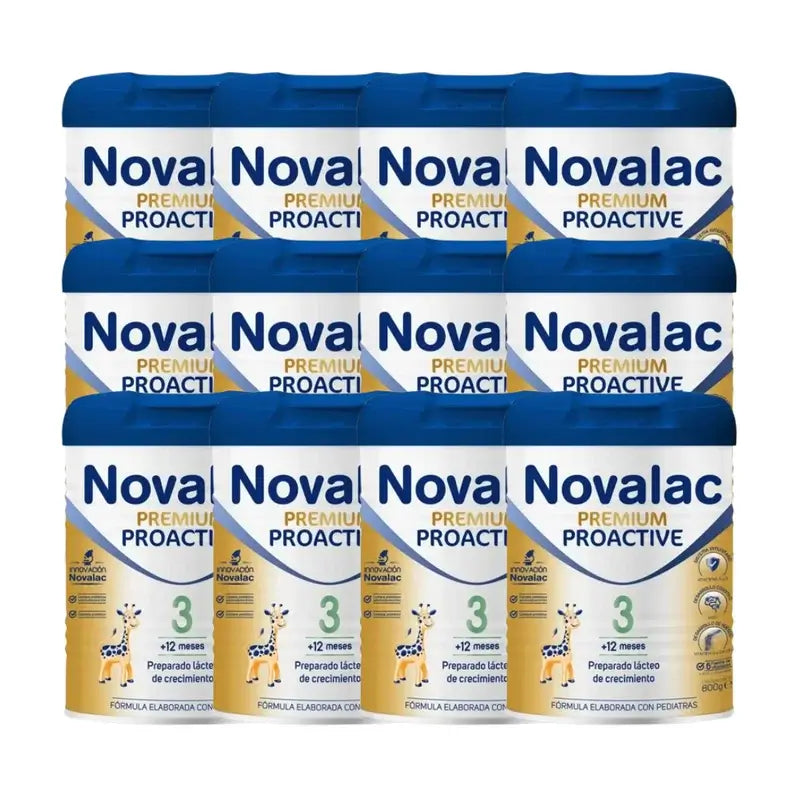 Novalac Premium Proactive 3 Aufwuchermilch, 12X800 Gr
