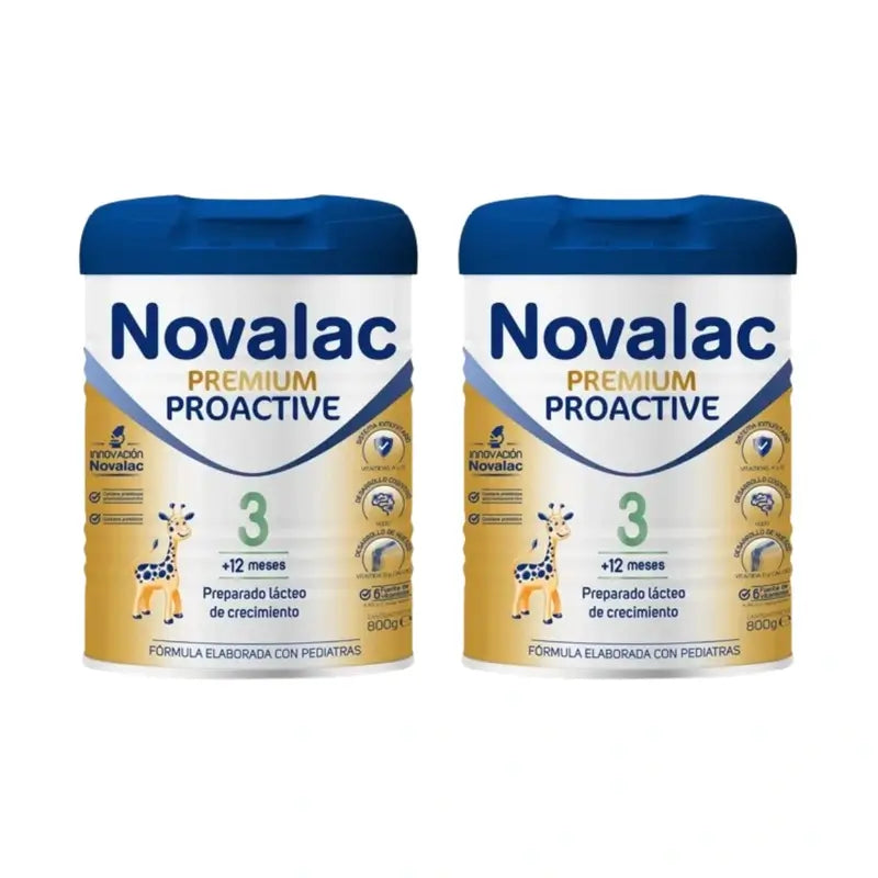 Novalac Premium Proactive 3 Milch für Wachstum, 2X800g