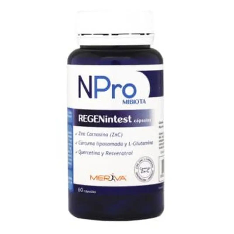 Npro Regenintest 60 Cápsulas