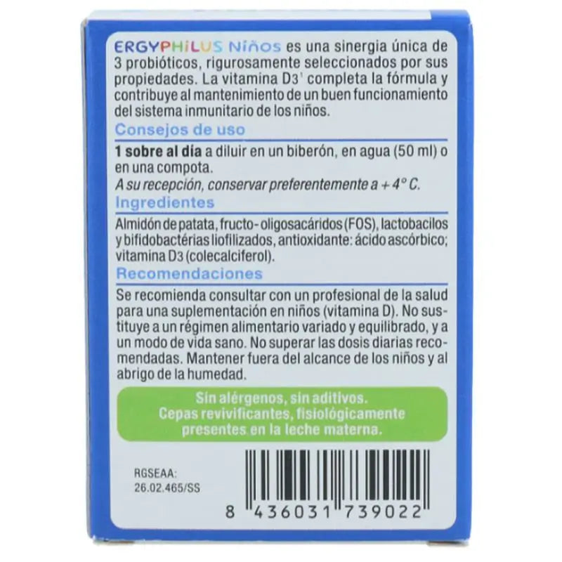Nutergia Ergyphilus Kinder , 14 Säckchen