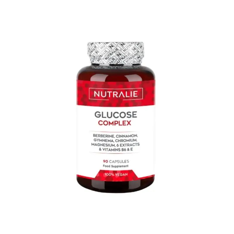Nutralie Glukose-Komplex mit Berberin + Chrom + Zimt , 90 Kapseln