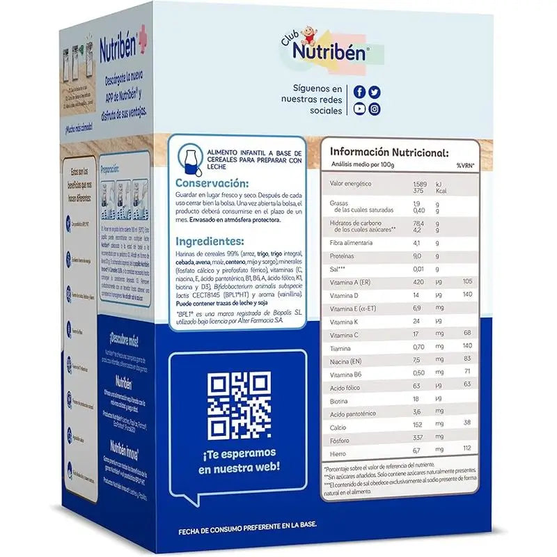 Nutriben Papilla Innova 8 Müsli 0%, 500 g