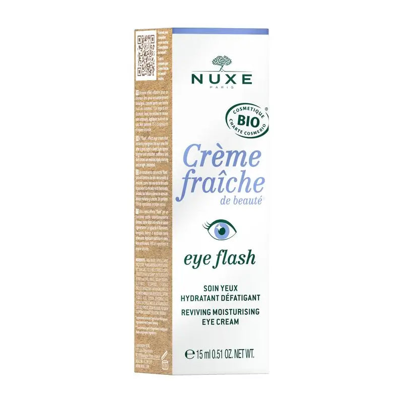 Nuxe Crème Fraîche De Beauté® - Eye Flash Bio-Feuchtigkeitskur für die Augen