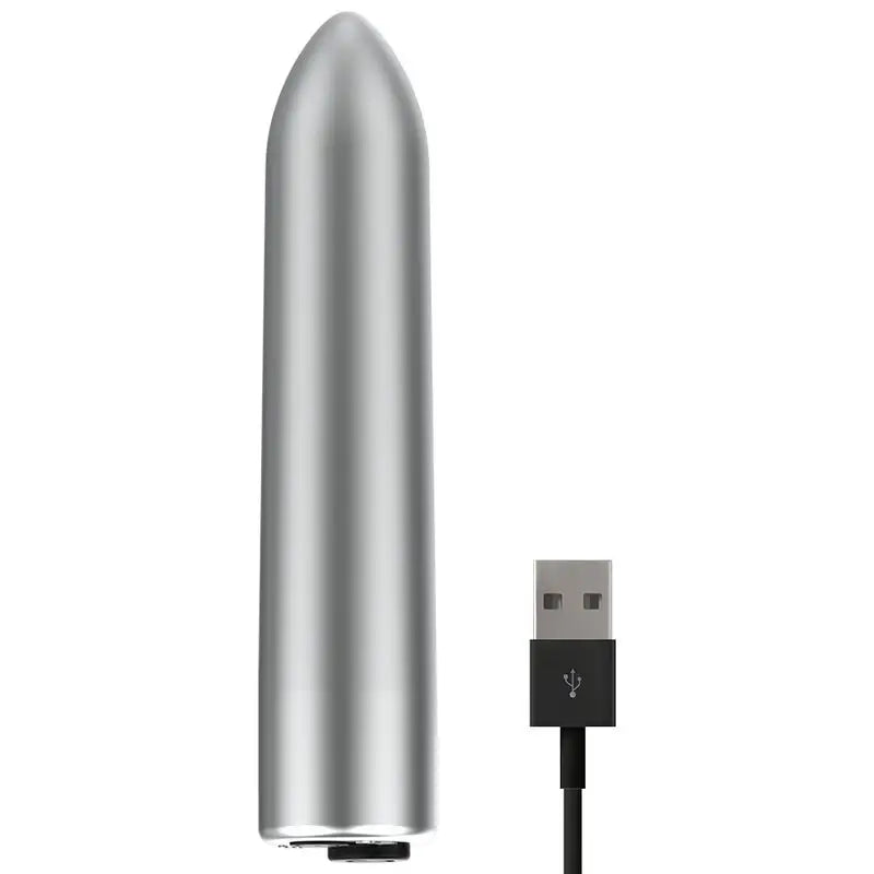 Ohmama Bala Vibradora 10 Modos Vibracion - Silver