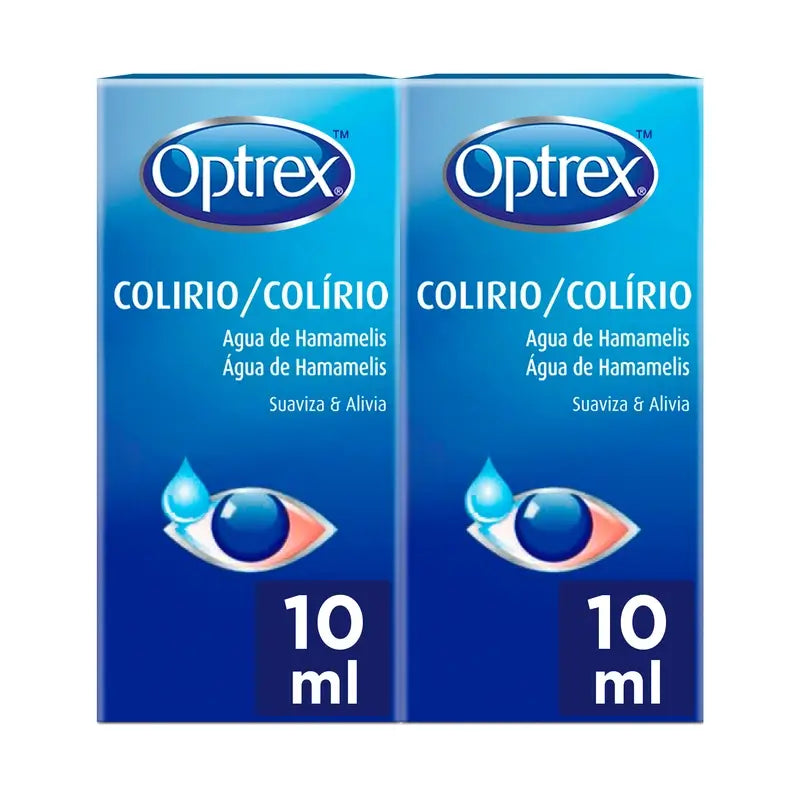 Optrex Hamamelis Augentropfen Duplo 2x10 ml