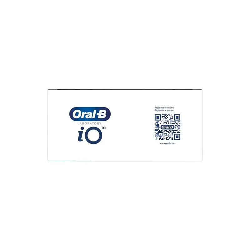 Oral B Braun Elektrische Zahnbürste Io2 Weiß, 2 Bürstenköpfe, 1 Packung