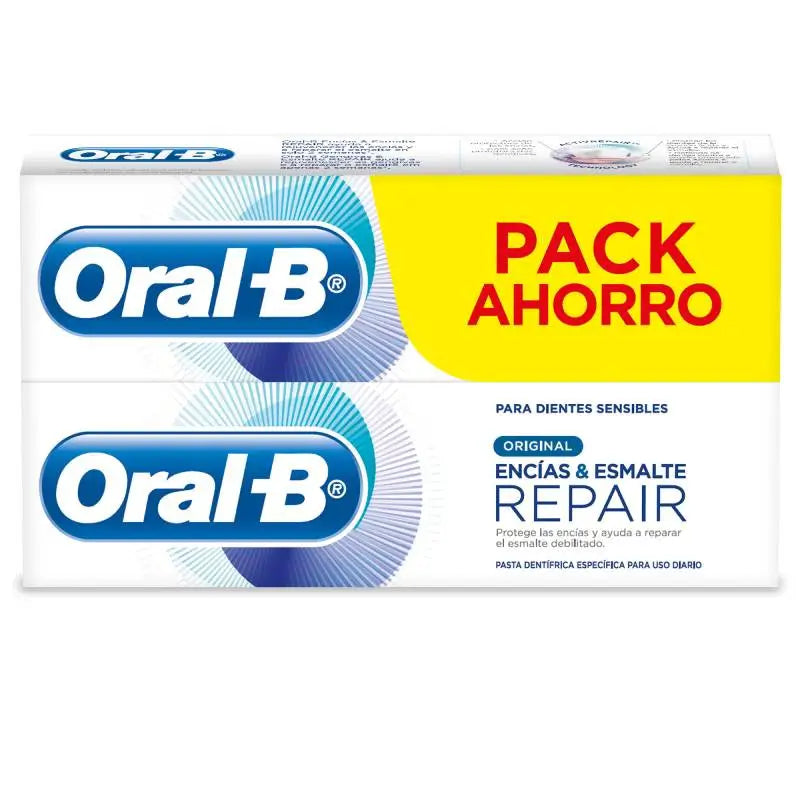 Oral-B Labor Zahnfleisch & Zahnschmelz Pro-Repair Original Zahnpasta 2X100 ml