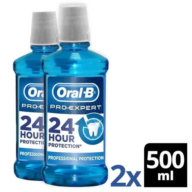 Oral-B Pro-Expert Professioneller Schutz Mundspülung 2X500 ml