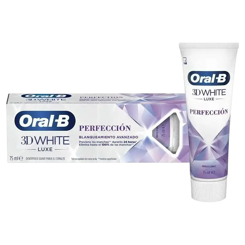 Oral-B Zahnpasta 3D Luxe Perfection, 75 ml x 4 Stück