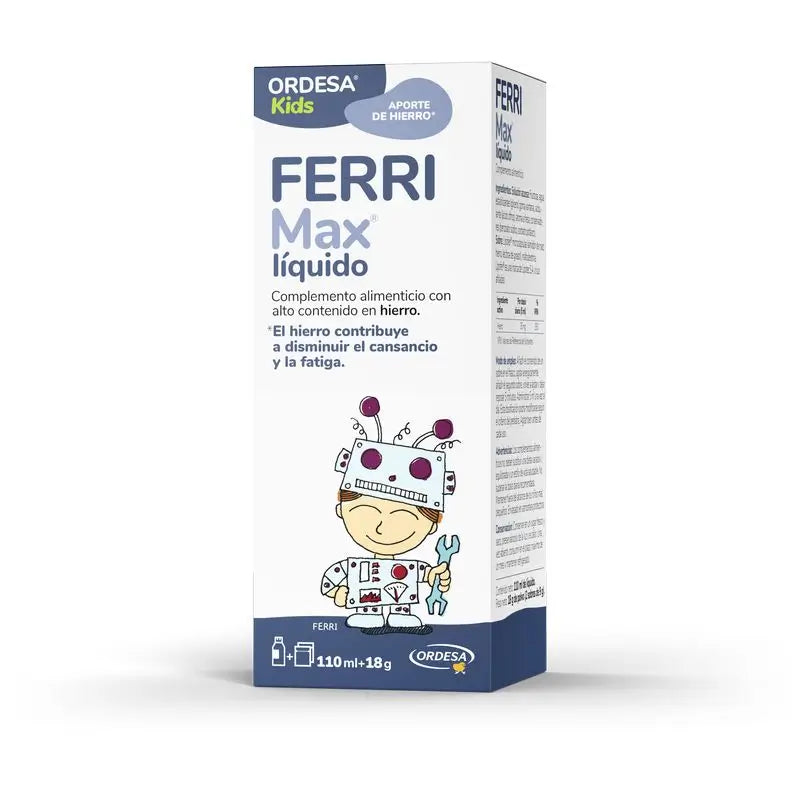 Ordesa Ferrimax Flüssig, 110 ml + 2 Sachets