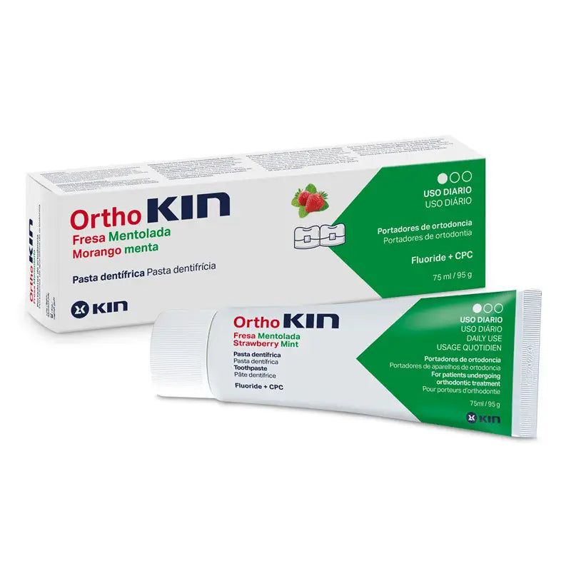 KIN OrthoKIN Strawberry/Mint Paste 75 ml