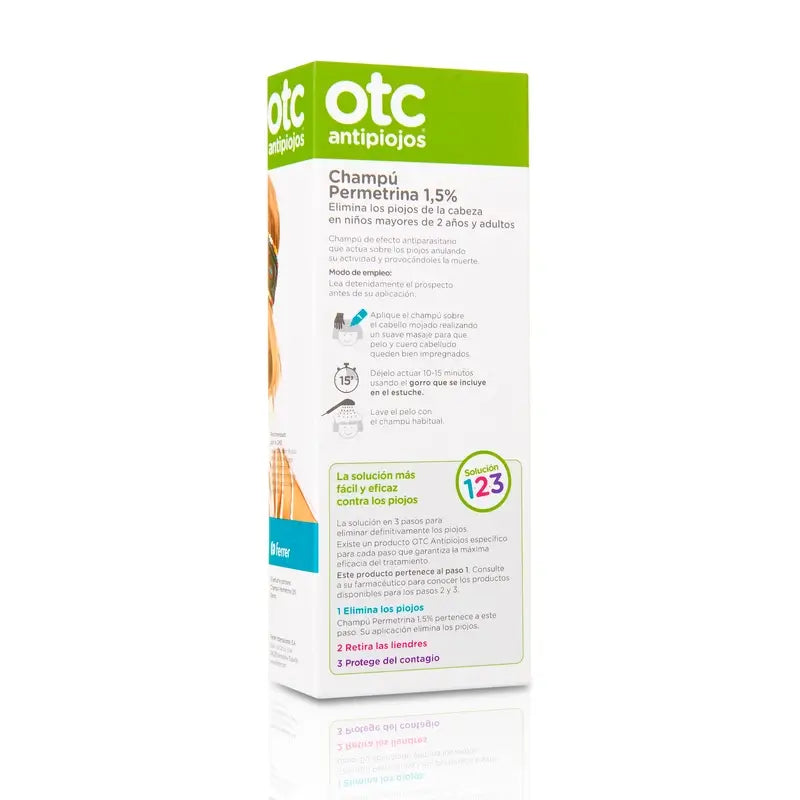 Otc Anti-Läuse Permethrin Shampoo 1,5% 125 ml