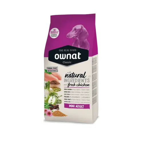 Ownat Classic Adult Adult Mini 1,5kg, dog food for dogs