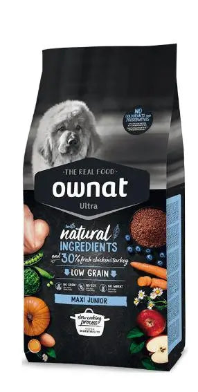Ownat Ultra Canine Junior Maxi 3Kg, Hundefutter für Hunde
