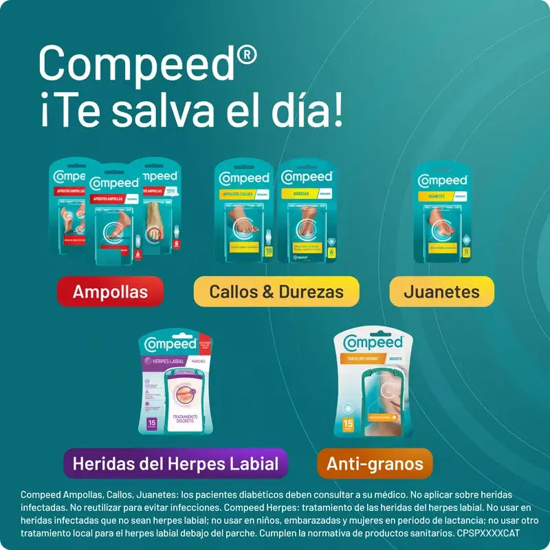 Compeed Pack Dressing mittlere Härte, 3x6 Einheiten