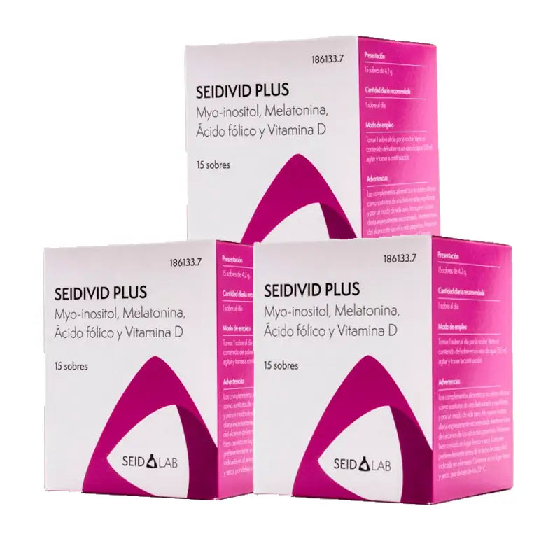 Seidivid Plus, Packung mit 3x15 Beuteln