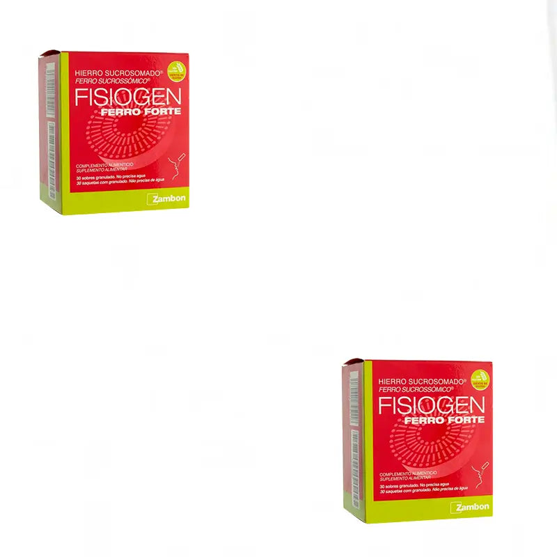 Fisiogen Ferro Forte, Packung mit 2x30 Beuteln