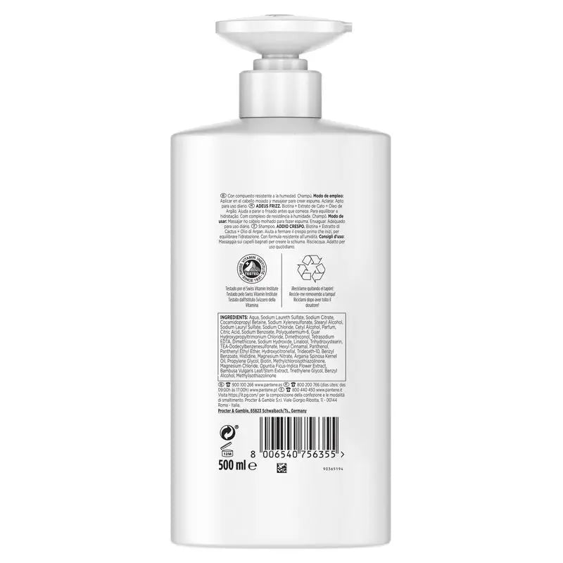 Pantene Miracles Kaktus Anti Frizz Shampoo 500Ml