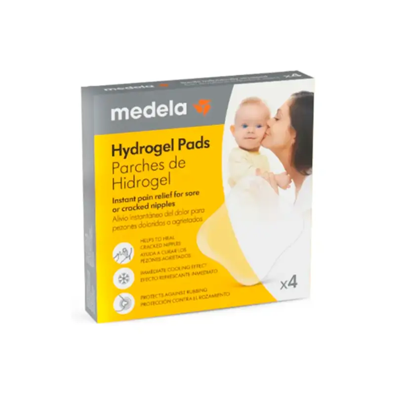 Medela Hydrogel-Pflaster 4 Stück.
