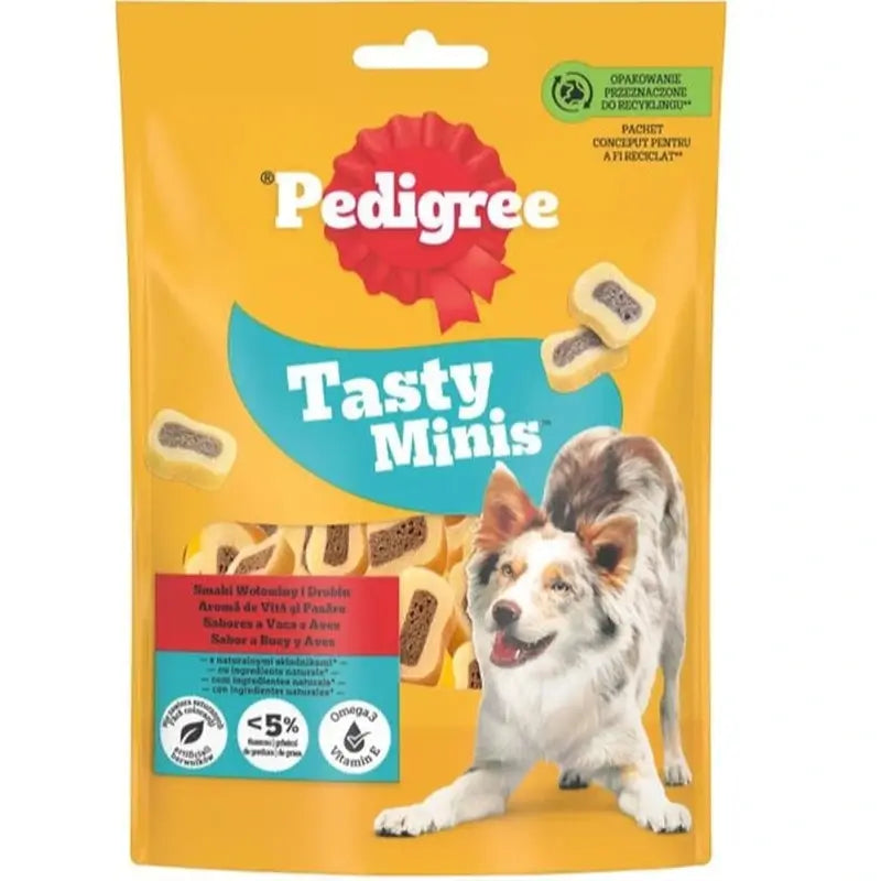 Pedigree Tasty Minis Chewy Slices Rind 6 x 155 g