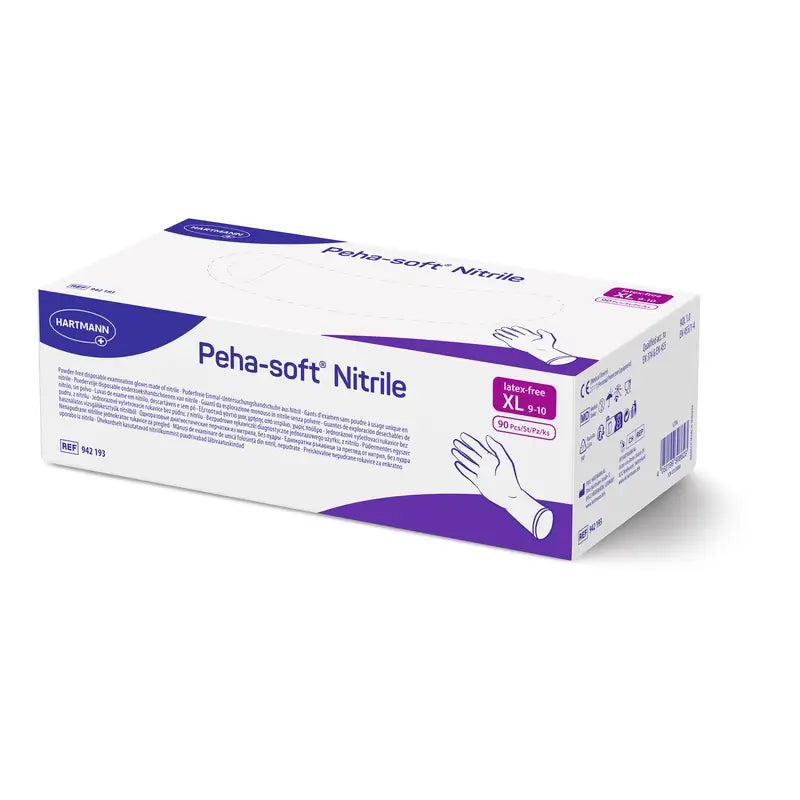 Peha-Soft Nitril Handschuhe Blau Größe Xl , 150 Stk.