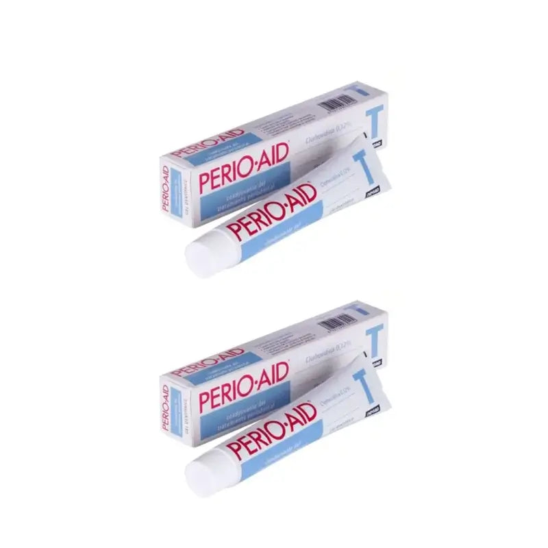 Perio Aid Gel zur Parodontalbehandlung, 2X75 ml