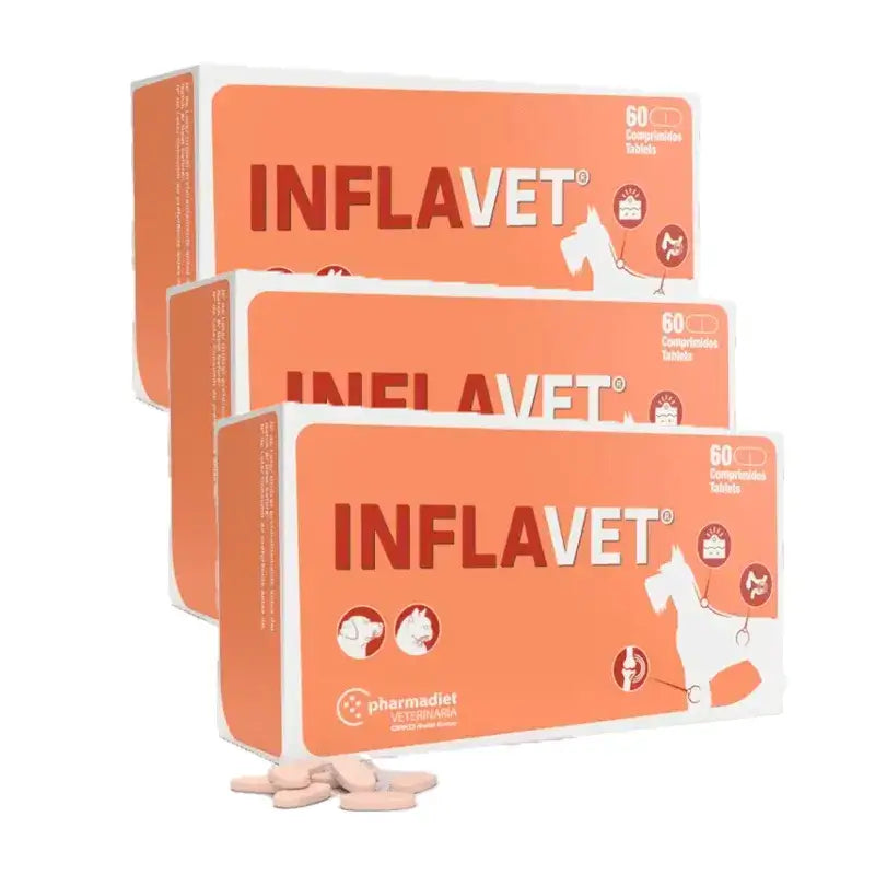 Pharmadiet Inflavet, Packung 3 x 60 Tabletten