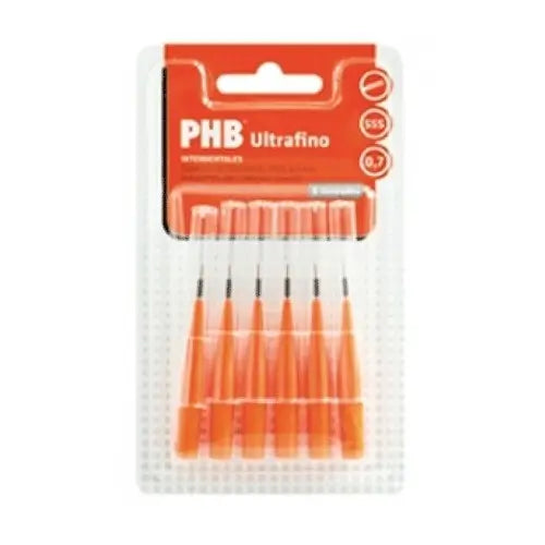 PHB Interdental Ultrafine Toothbrush, 6 Units