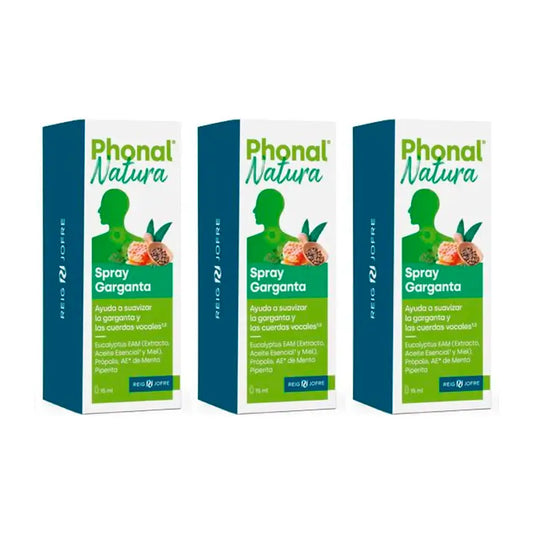 Phonal Natura Dreifach-Rachenspray, 3 x 15 ml