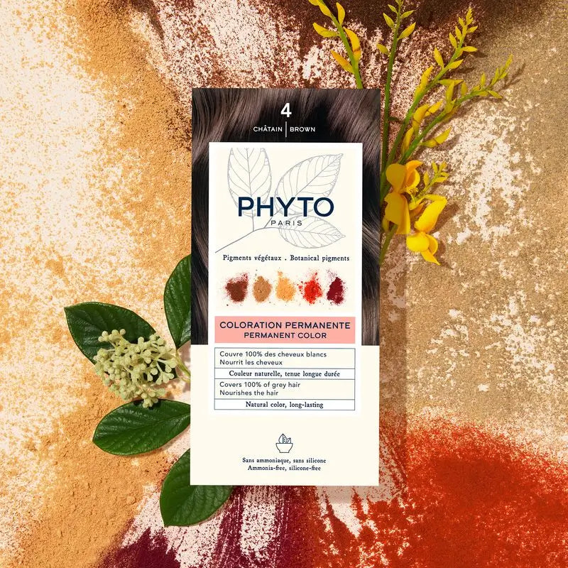 PHYTO Phytocolor 4 permanente Färbung permanenter Braunton