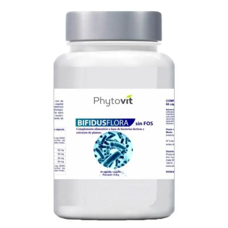 Phytovit Bifidusflora Phytoflavourless, Flasche 60 Kapseln