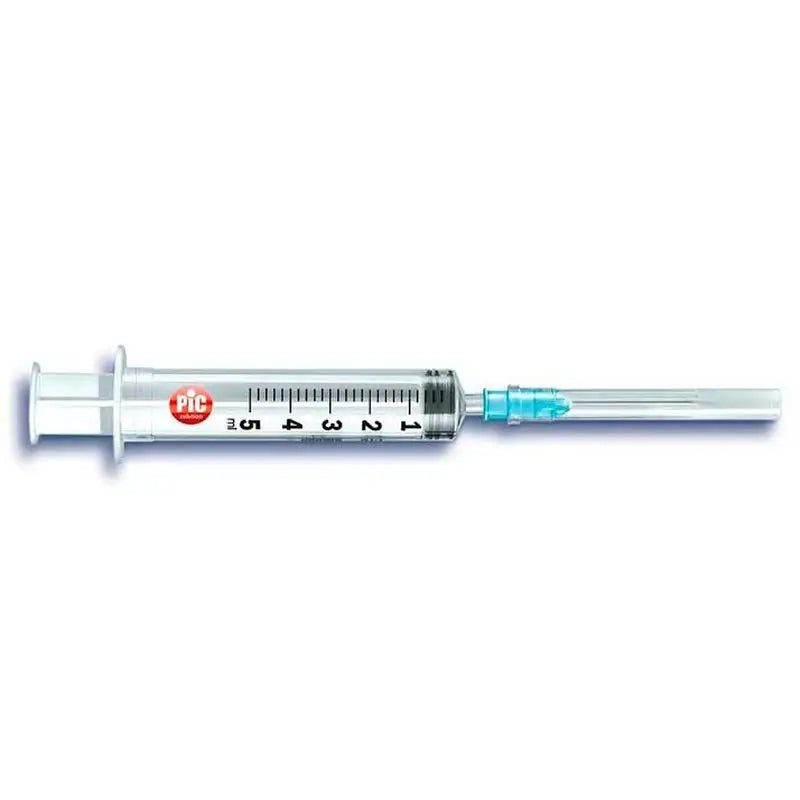 5 ml G21 syringe with needle (0.8 x 40 mm), 1 unit